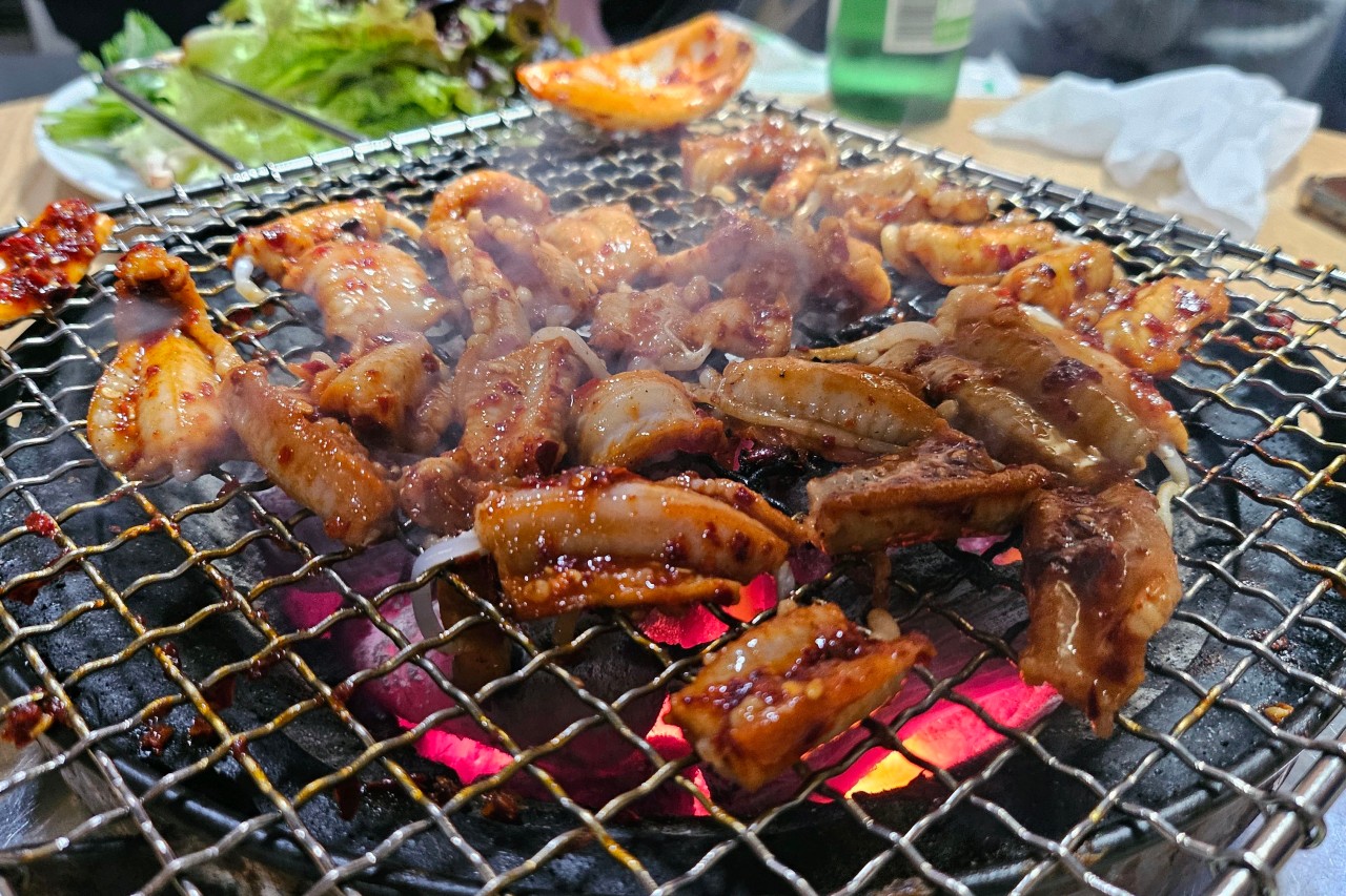 황소숯불꼼장어
